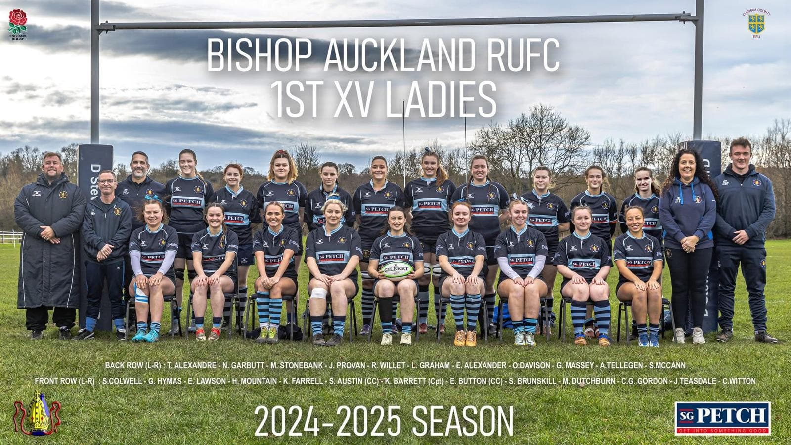Rugby Ladies Team Squad