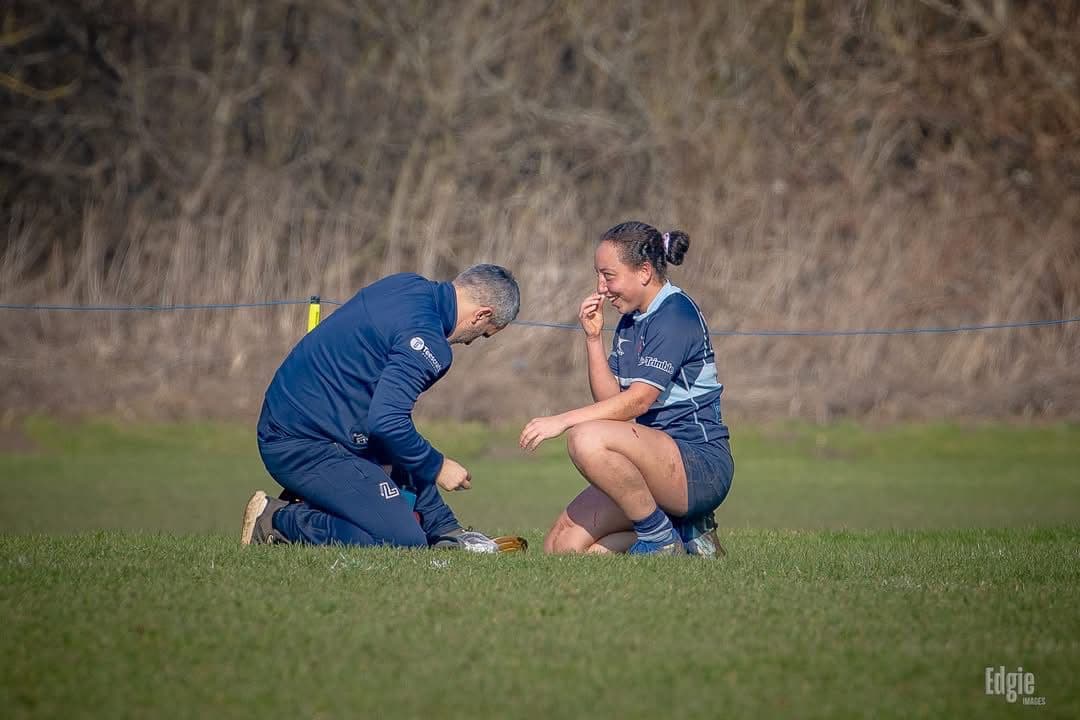 Rugby Ladies Team Training
