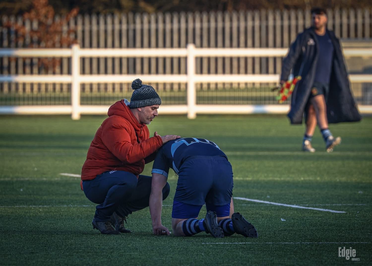 Rugby Men's Team Victory